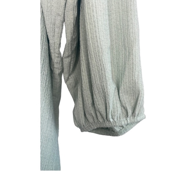 AVA&VIV mint green aqua top // 1X - Picture 2 of 3